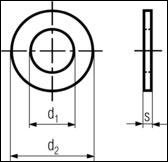 DIN 7989 A - Washers For Steel Constructions